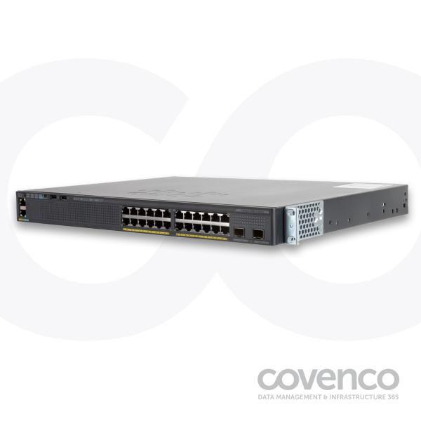 24 X 10 / 100 / 1000 (PoE+) + 2 X 10 Gigabit SFP+