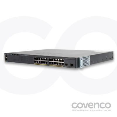 24 X 10 / 100 / 1000 (PoE+) + 2 X 10 Gigabit SFP+