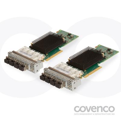 16 Gb Fibre-Channel 4 Port Adapter Cards (Pair) (Inc. SFPs)