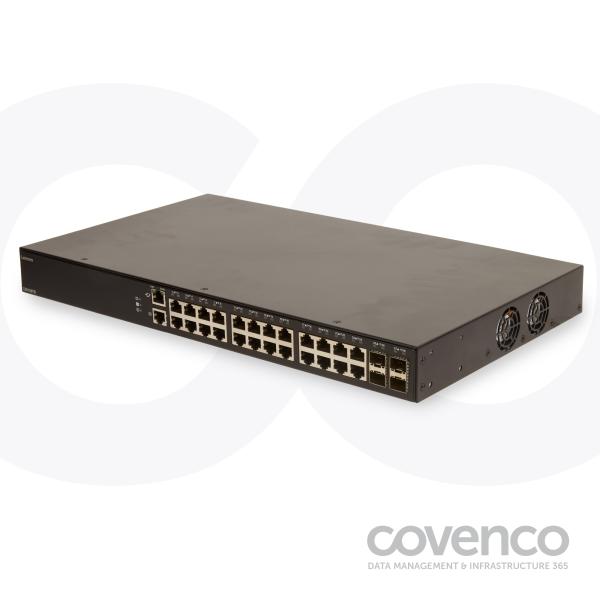 Lenovo CE0128TB Switch, 24x 1GB RJ45 Non POE, 4x 10GbE SFP+, Layer 3, Limited Li