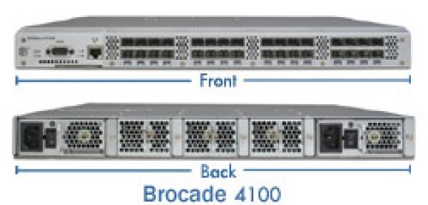 Silkworm 4100, 32 Port 4Gb Fibre Channel SAN Switch