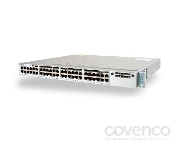Cisco Catalyst 3850 48 Port Full PoE With 5 AP License IP Base