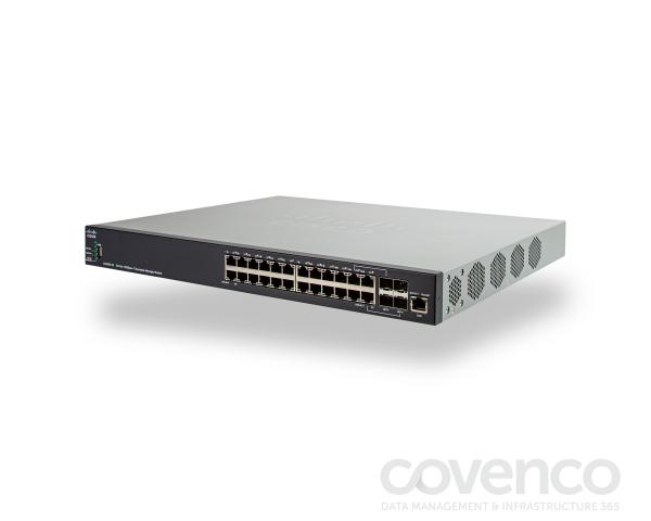 24-PORT 10GBASE-T STACKABLE MANAGED SWITCH