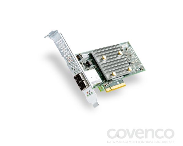 HPE E208e-p SR Gen10 (8 External Lanes / No Cache) 12G SAS PCIe Plug-in Controll